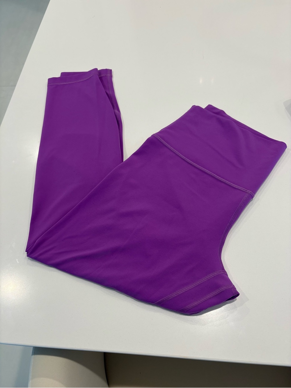Lululemon Unlimit High-Rise Purple Nulu Yoga Leggings size 12, W5DRIS.